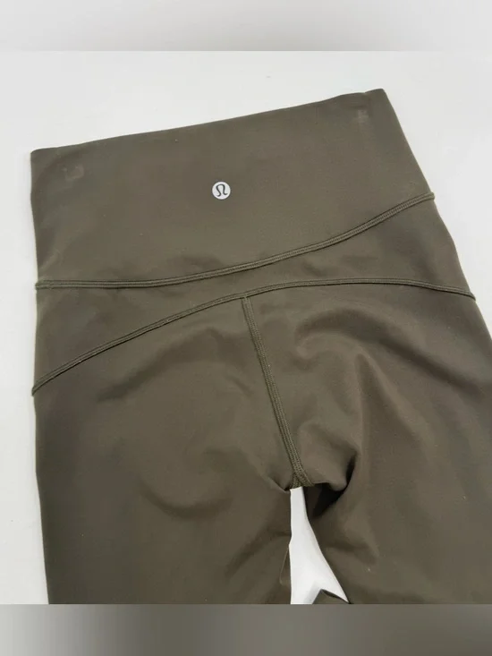 Lululemon In Movement 7/8 Tight Dark Olive Green - Picture 3 of 9